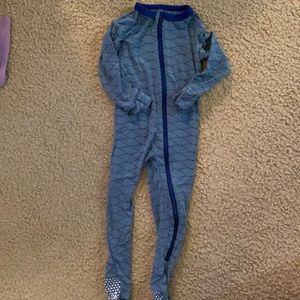 Blue kickee pants sleeper
